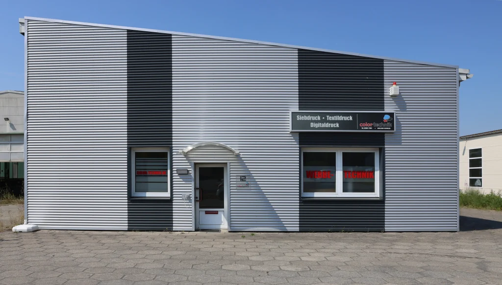 Zu sehen ist der Standort der Color Technik Werbeschilder GmbH.